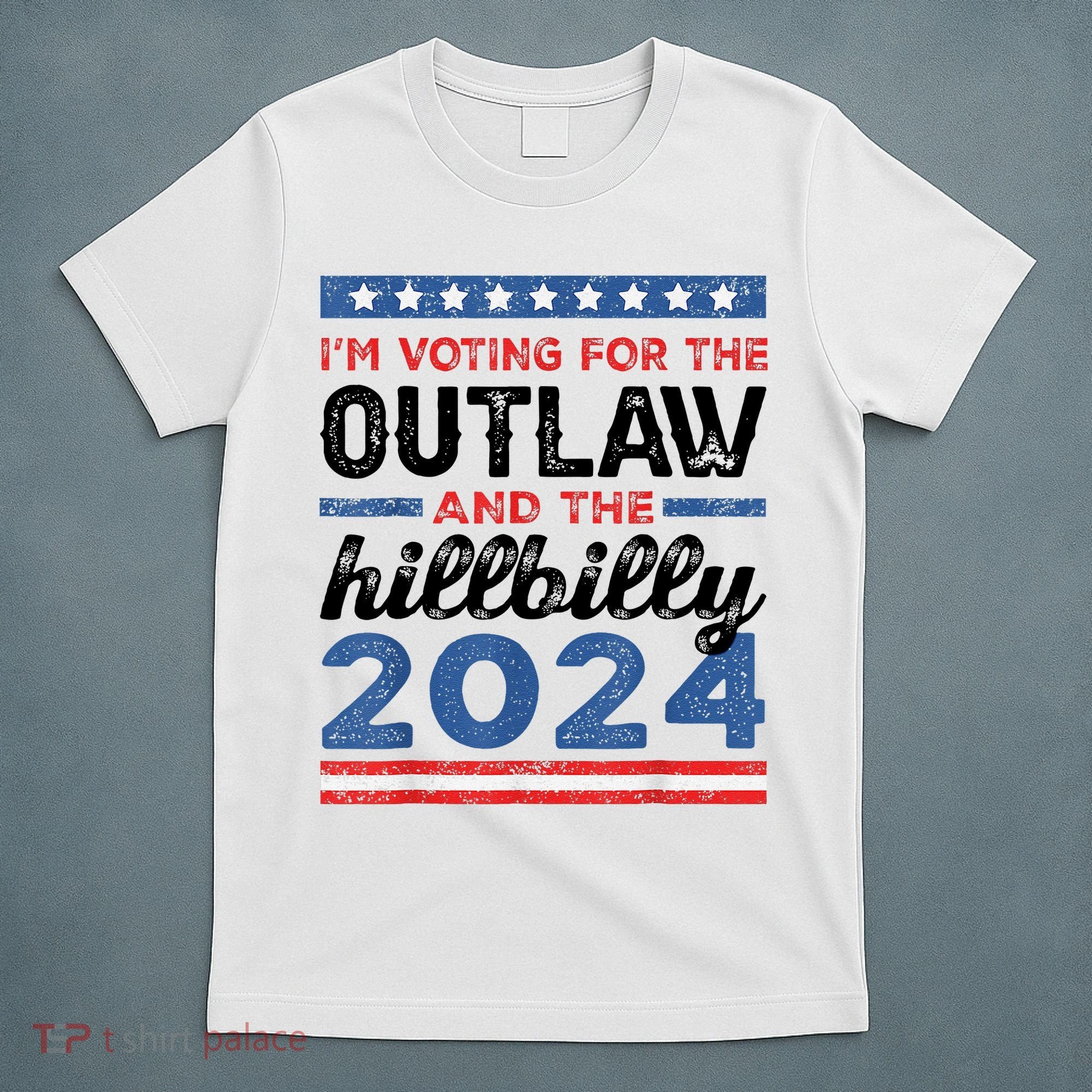Trump Vance 2024 Donald J.D. Outlaw And The Hillbilly T-Shirt