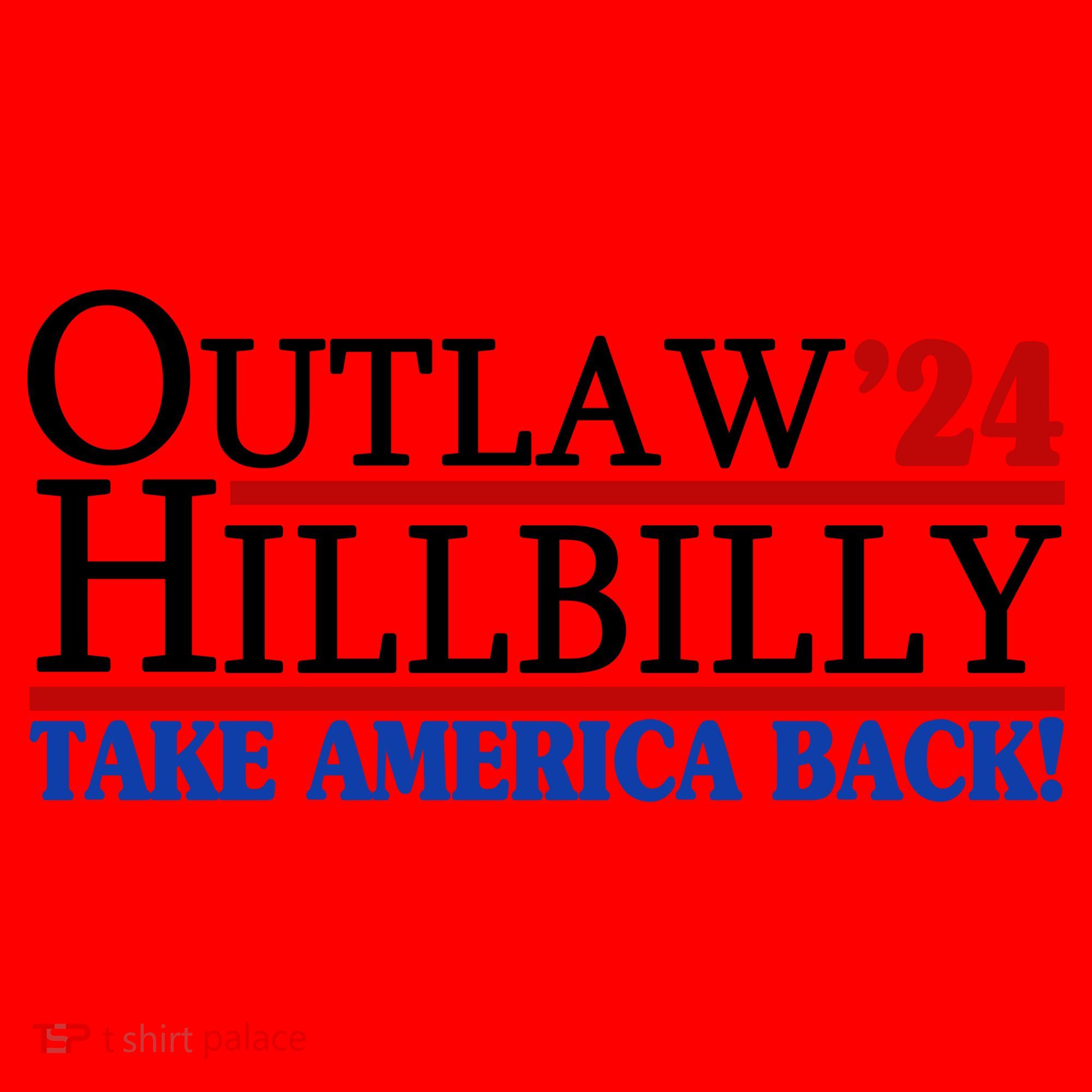 Trump Vance 2024 Outlaw Hillbilly Take America Back Santa Hat