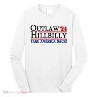 Trump Vance 2024 Outlaw Hillbilly Take America Back Long Sleeve Shirt thumb 0