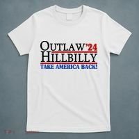 Trump Vance 2024 Outlaw Hillbilly Take America Back T-Shirt thumb 5