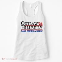 Trump Vance 2024 Outlaw Hillbilly Take America Back Women's Tank Top thumb 0