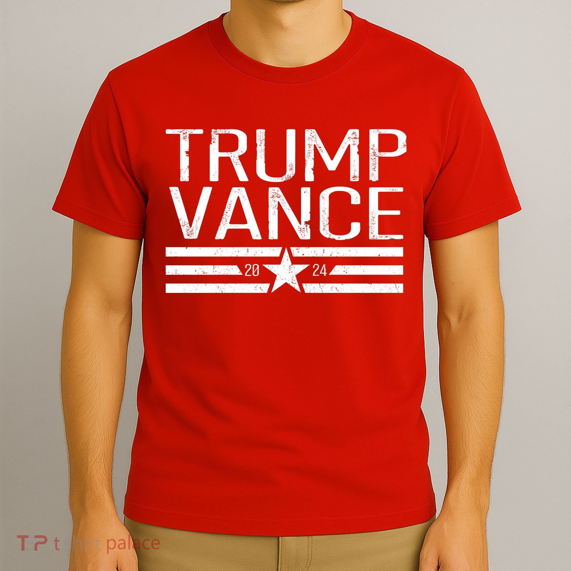 Trump Vance 2024 Star Vintage T-Shirt
