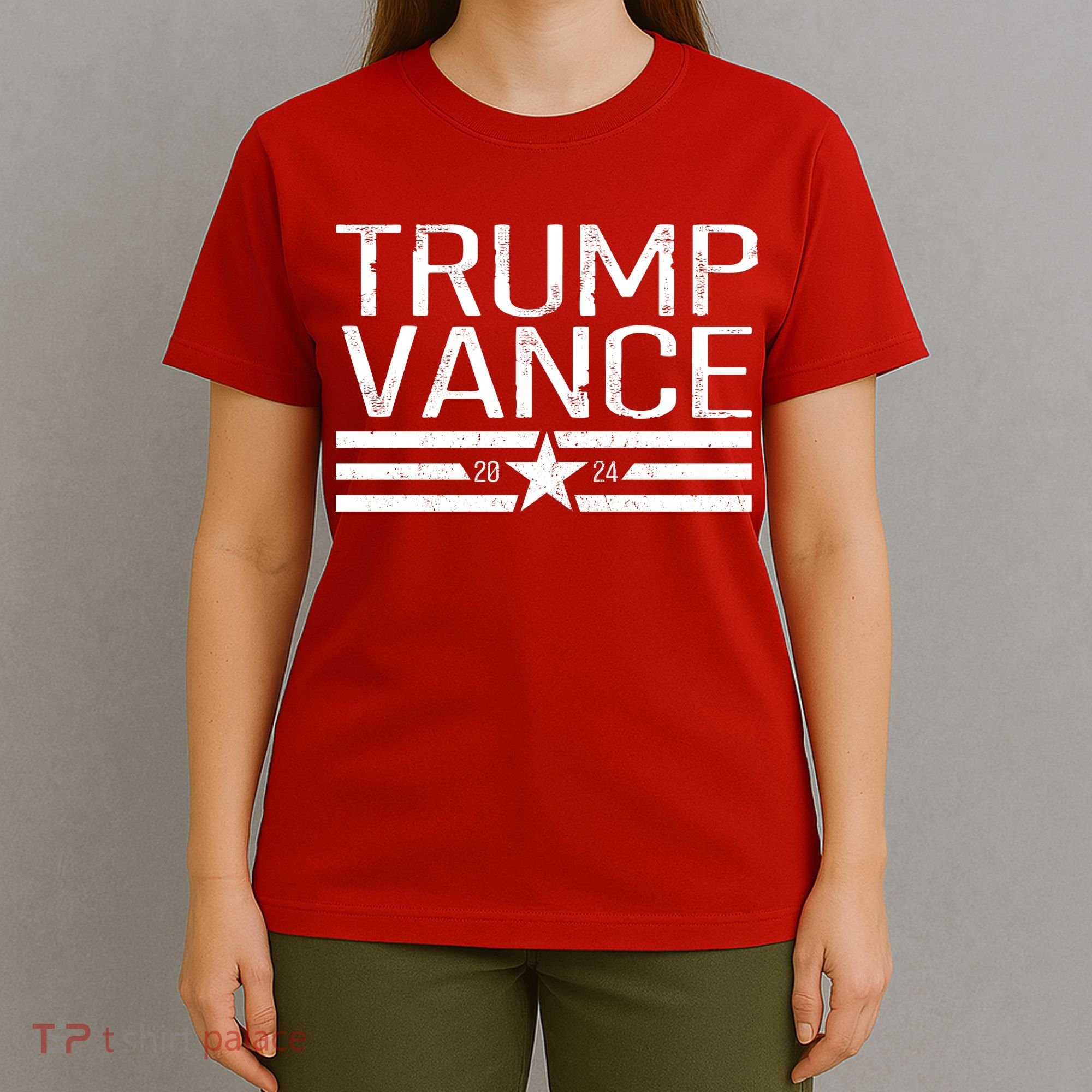 Trump Vance 2024 Star Vintage T-Shirt