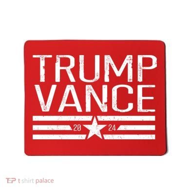 Trump Vance 2024 Star Vintage Mousepad