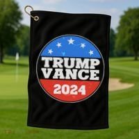 Trump Vance 2024 Golf Towel thumb 1