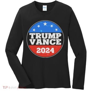 Trump Vance 2024 Women's Long Sleeve Shirt