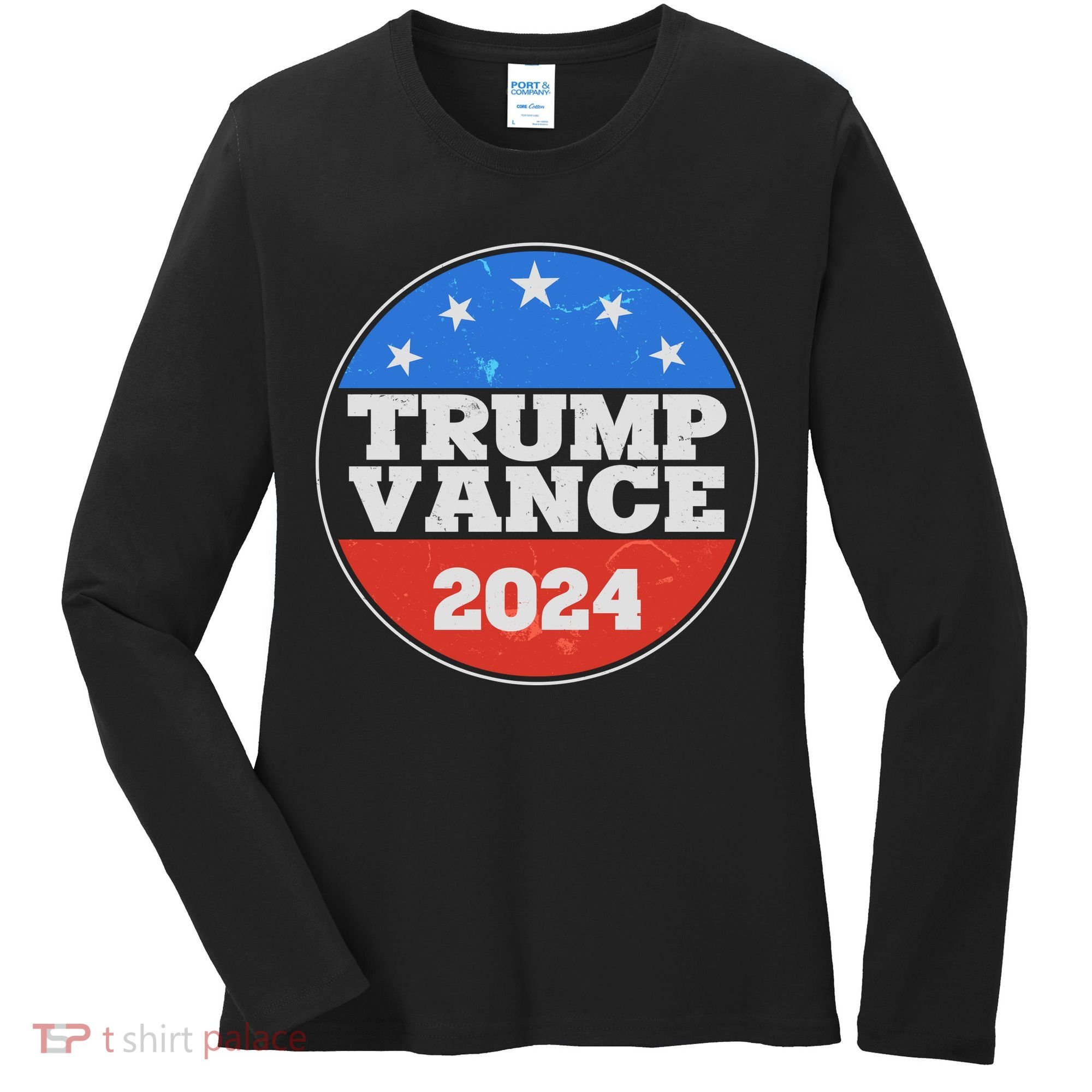 Trump Vance 2024 Women's Long Sleeve Shirt