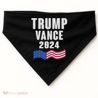 Trump Vance 2024 USA-Made Doggie Bandana thumb 0
