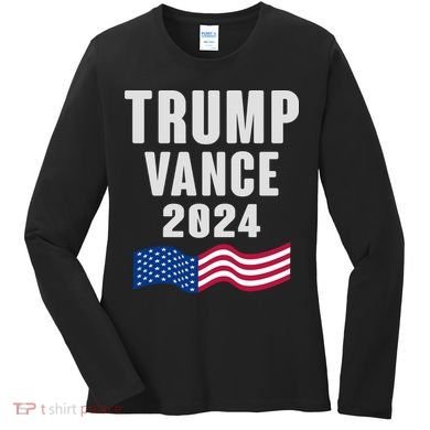 Trump Vance 2024 Women's Long Sleeve Shirt