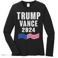 Trump Vance 2024 Women's Long Sleeve Shirt thumb 0