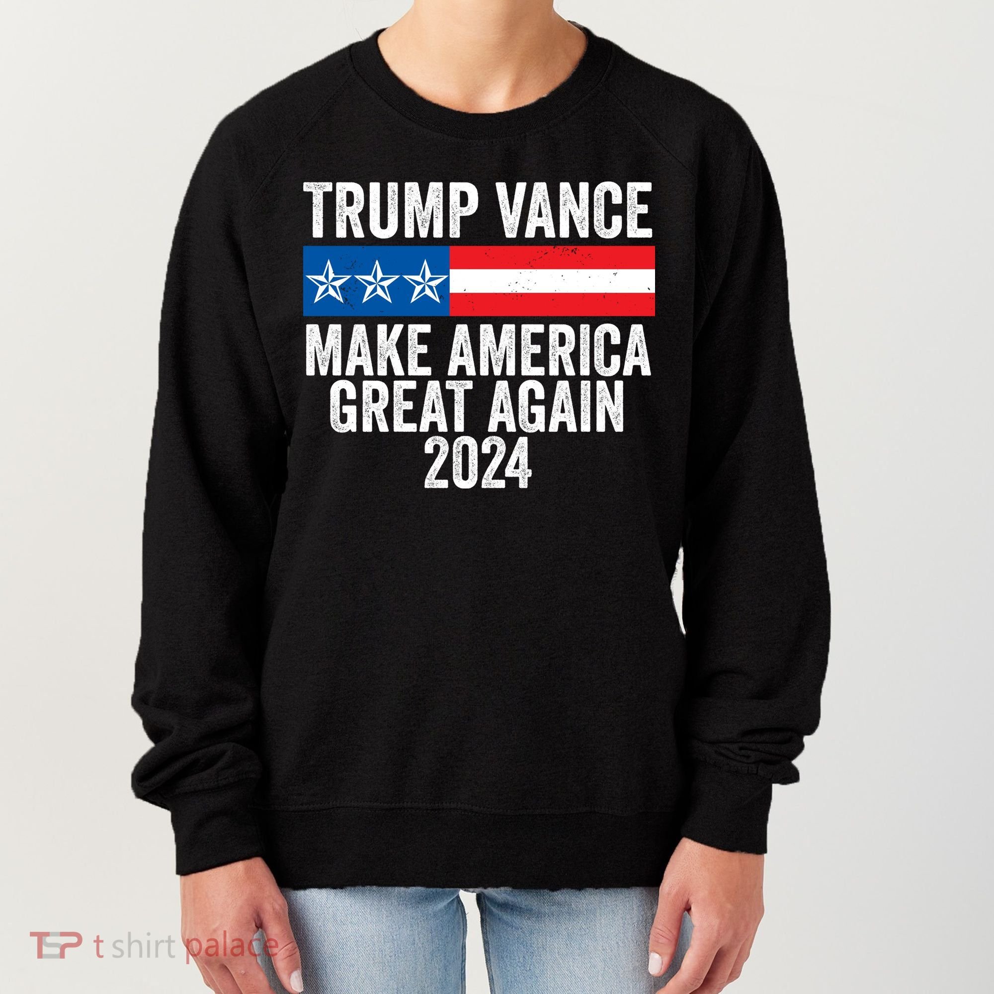 Trump Vance 2024 Make America Great Again Women's Sweatshirt