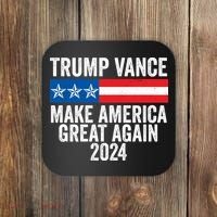 Trump Vance 2024 Make America Great Again Coaster thumb 0