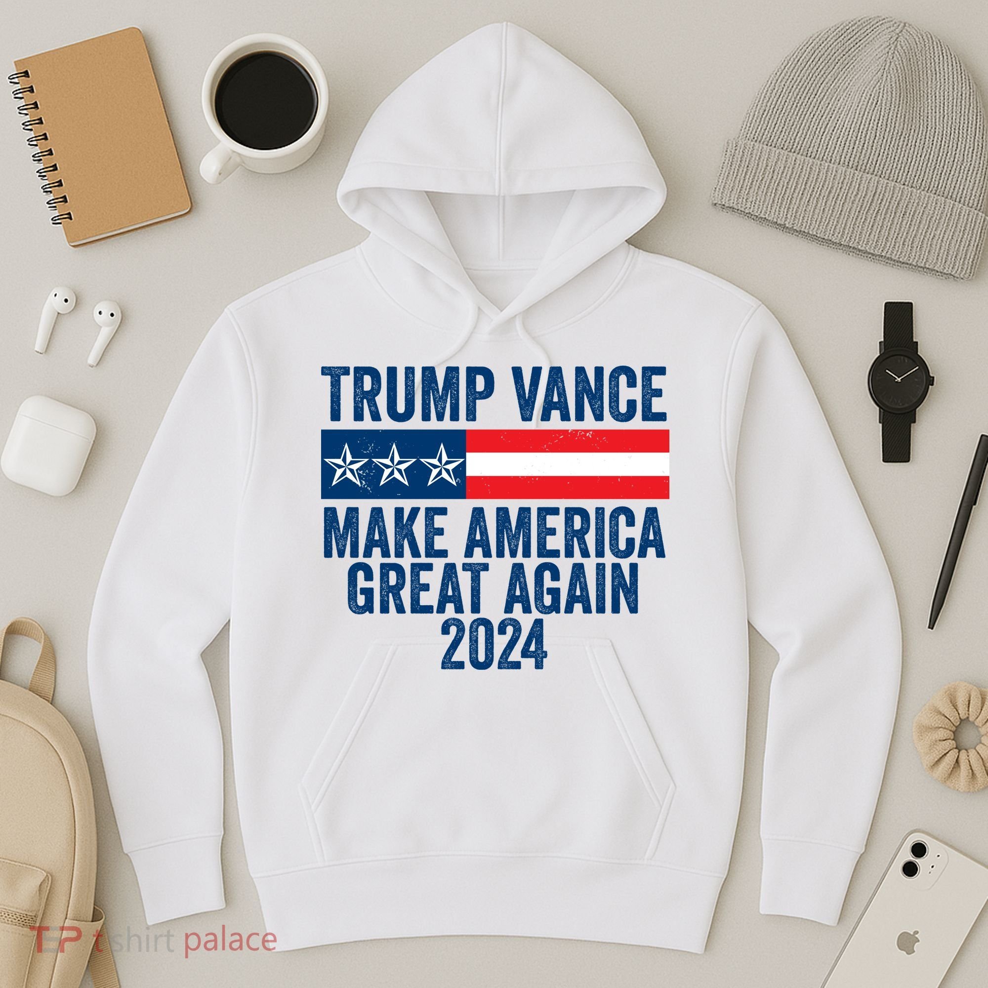 Trump Vance 2024 Make America Great Again Hoodie