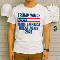 Trump Vance 2024 Make America Great Again T-Shirt thumb 6