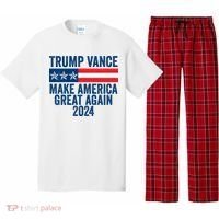 Trump Vance 2024 Make America Great Again Pajama Set thumb 0