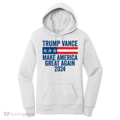Trump Vance 2024 Make America Great Again Women's Hoodie