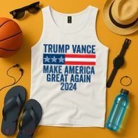 Trump Vance 2024 Make America Great Again Tank Top thumb 4