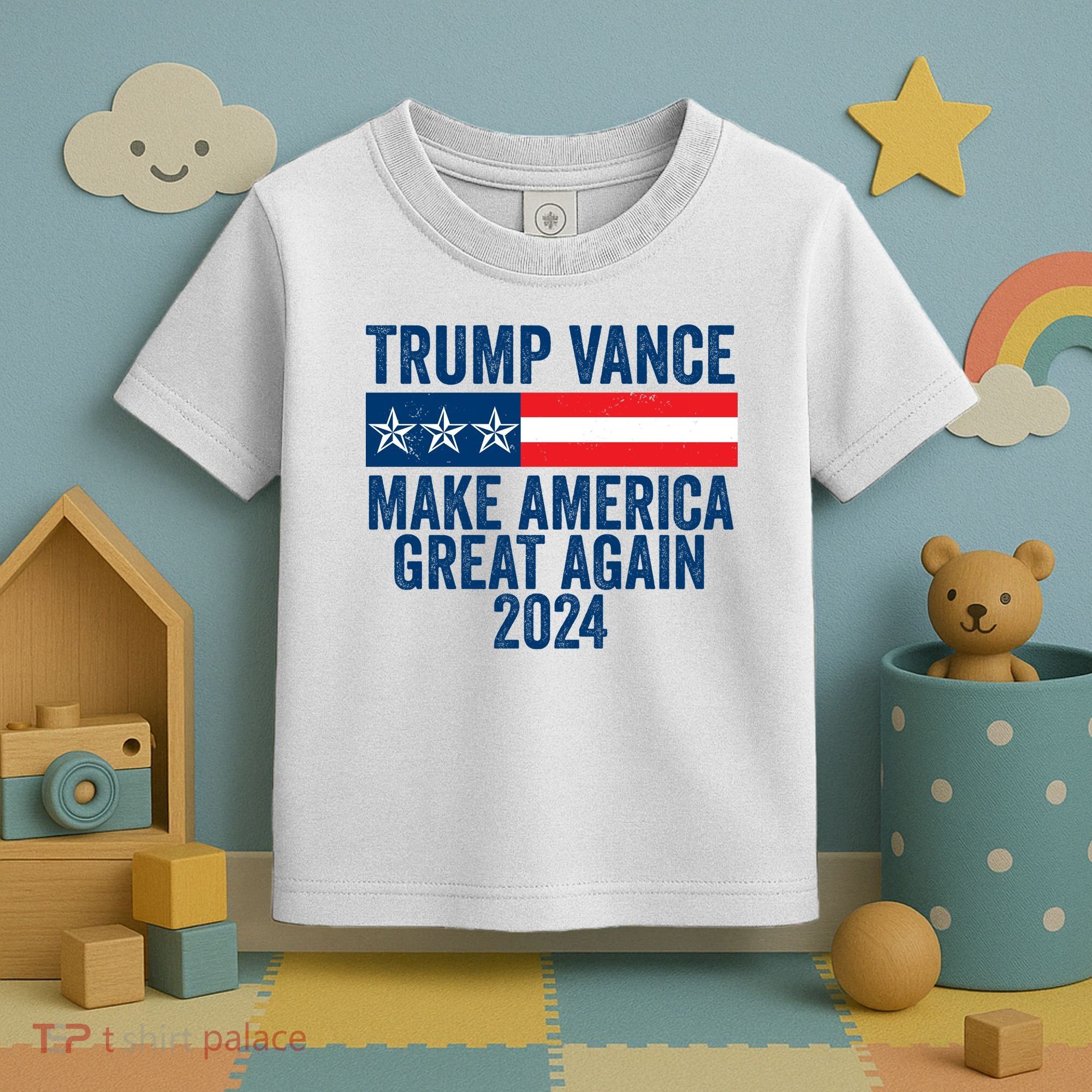 Trump Vance 2024 Make America Great Again Toddler T-Shirt