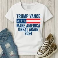 Trump Vance 2024 Make America Great Again Women's T-Shirt thumb 3