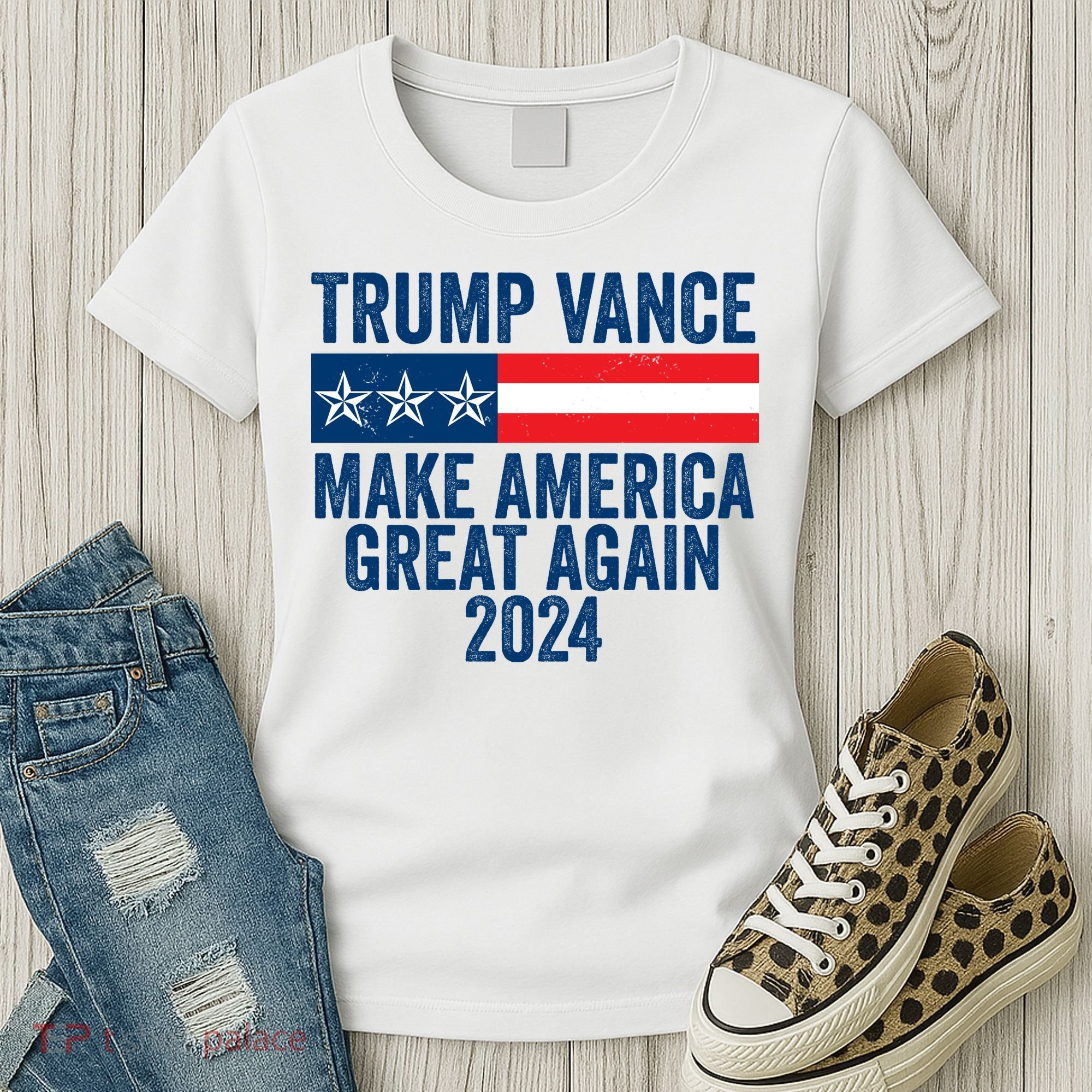 Trump Vance 2024 Make America Great Again Women's T-Shirt