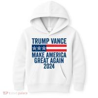 Trump Vance 2024 Make America Great Again Kids Hoodie thumb 0