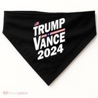 Trump Vance 2024 USA-Made Doggie Bandana thumb 0