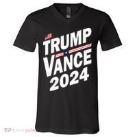 Trump Vance 2024 V-Neck T-Shirt thumb 0