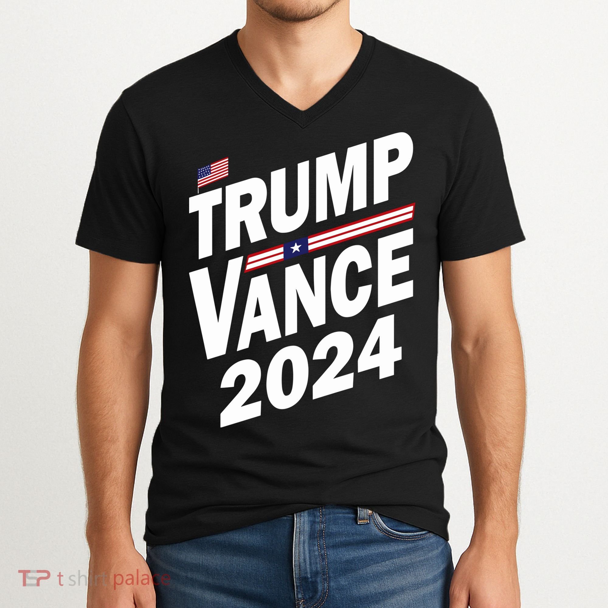 Trump Vance 2024 V-Neck T-Shirt