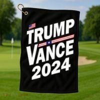 Trump Vance 2024 Golf Towel thumb 1