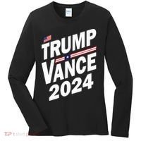 Trump Vance 2024 Women's Long Sleeve Shirt thumb 0