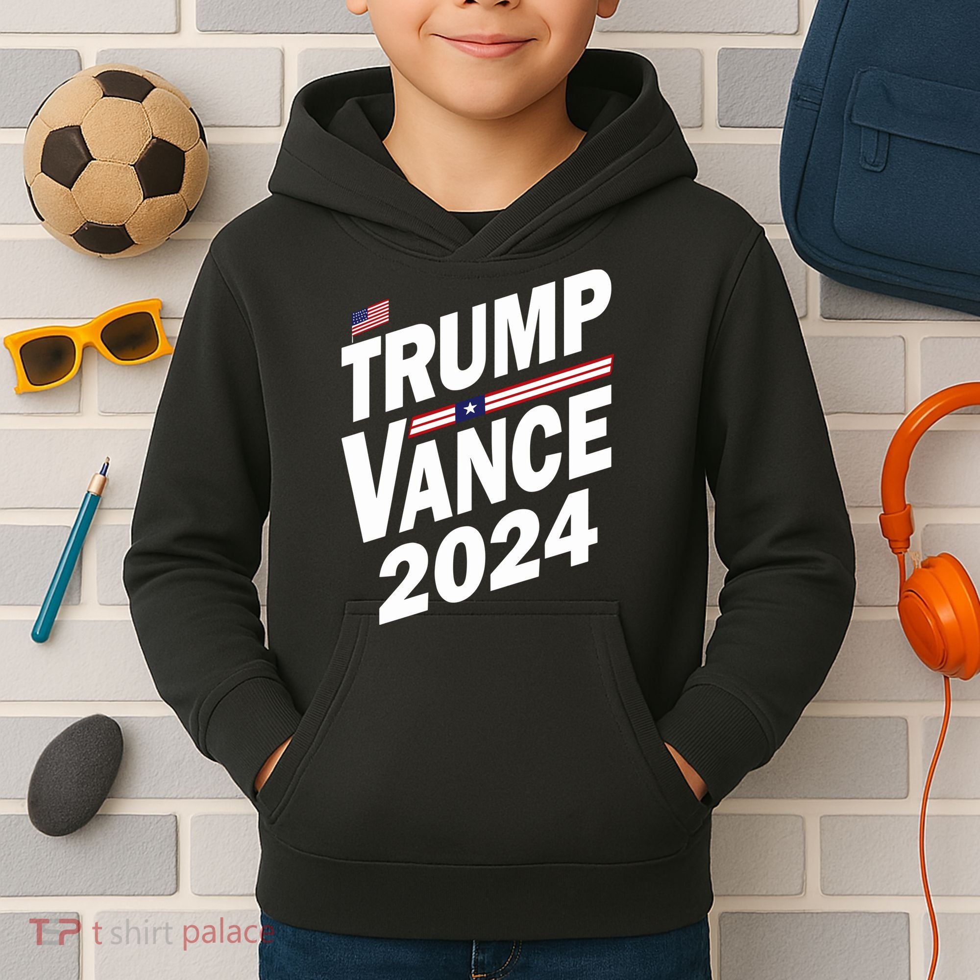 Trump Vance 2024 Kids Hoodie