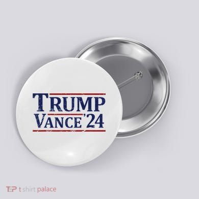 Trump Vance 24 Vintage 2024 Maga Button
