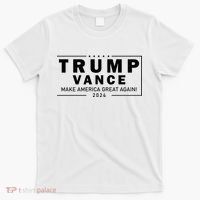 Trump Vance 2024 Make America Great Again Maga Blackout Logo T-Shirt thumb 0