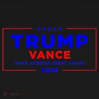 Trump Vance 2024 Front Pocket Print With Back Print Coaster thumb 2