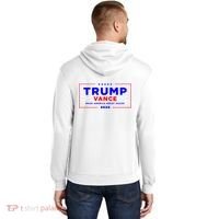Trump Vance 2024 Front Pocket Print With Back Print Hoodie thumb 1
