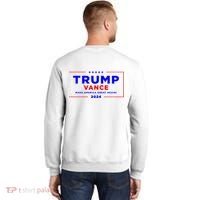 Trump Vance 2024 Front Pocket Print With Back Print Sweatshirt thumb 1