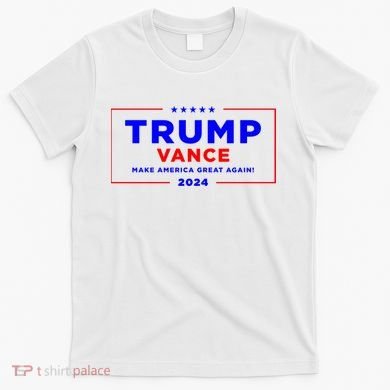 Trump Vance 2024 Front Pocket Print With Back Print T-Shirt