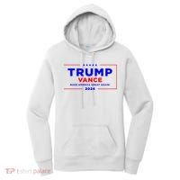 Trump Vance 2024 Front Pocket Print With Back Print Women's Hoodie thumb 0