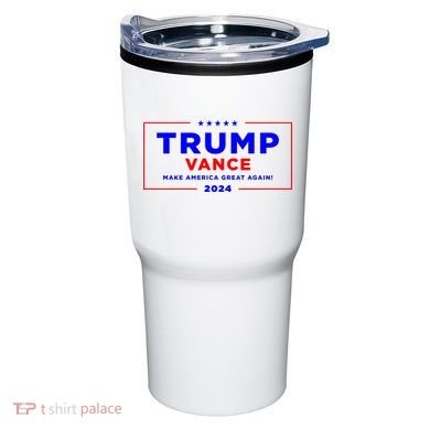 Trump Vance 2024 Front Pocket Print With Back Print Tumbler
