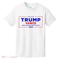 Trump Vance 2024 Front Pocket Print With Back Print Kids T-Shirt thumb 0
