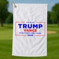 Trump Vance 2024 Golf Towel thumb 1
