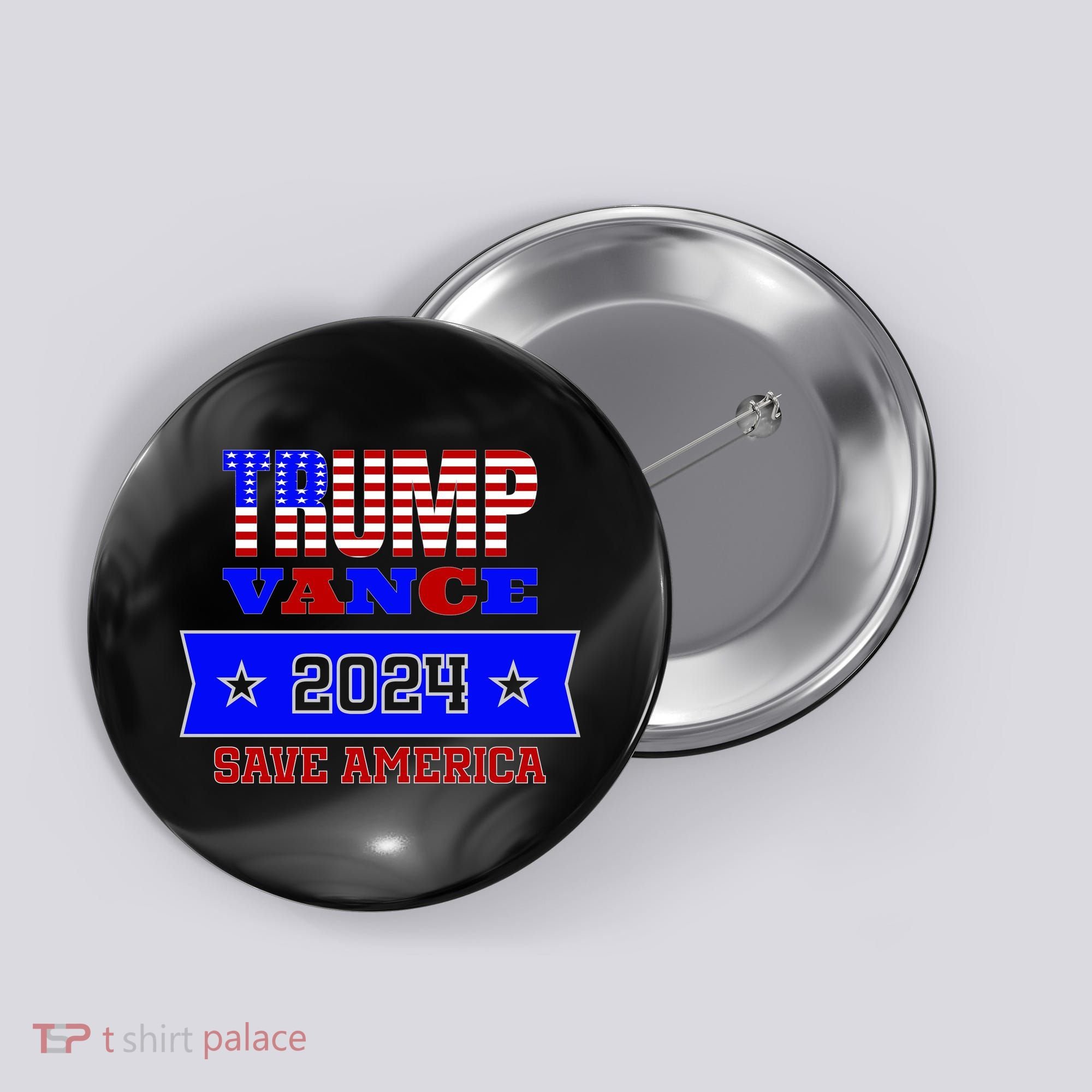 Trump Vance 2024 Save America Button