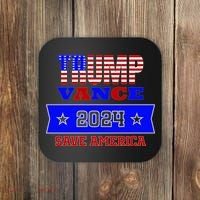Trump Vance 2024 Save America Coaster thumb 0