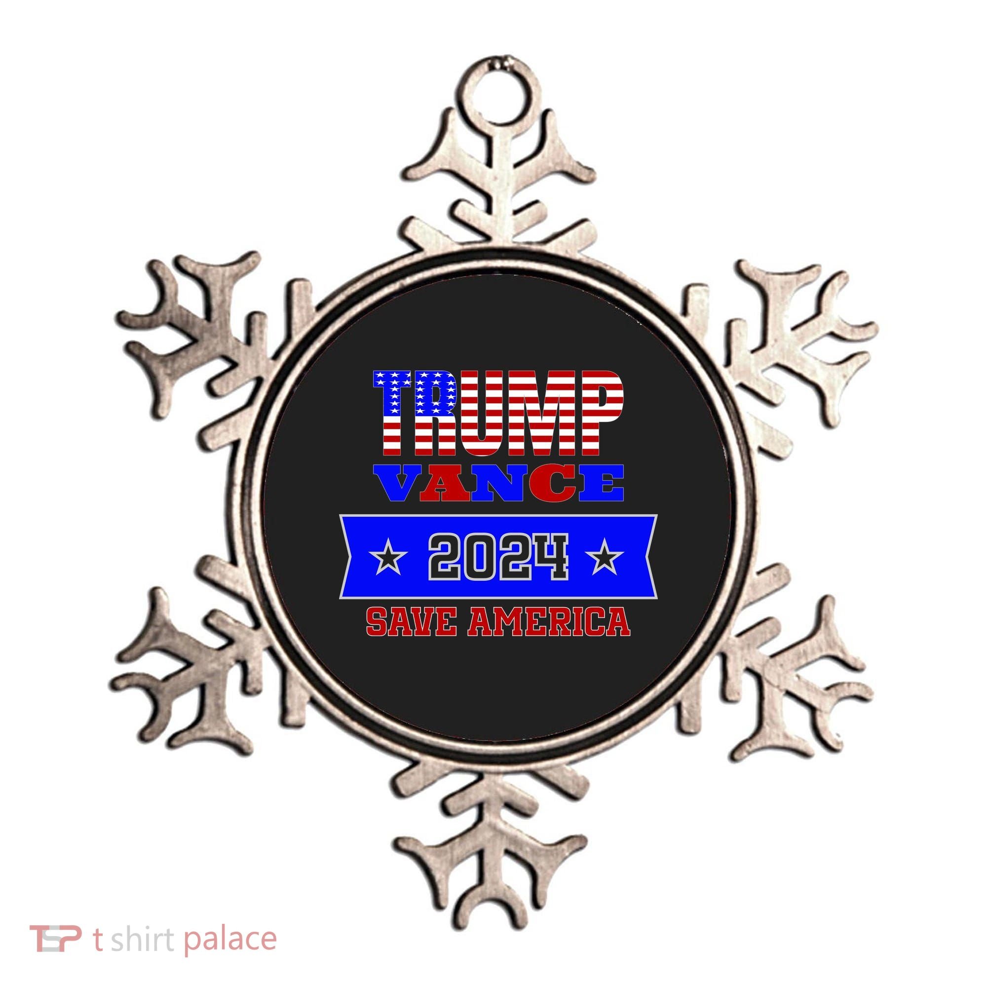 Trump Vance 2024 Save America Ornament
