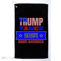 Trump Vance 2024 Save America Golf Towel thumb 0