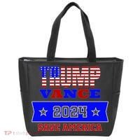 Trump Vance 2024 Save America Tote Bag thumb 0