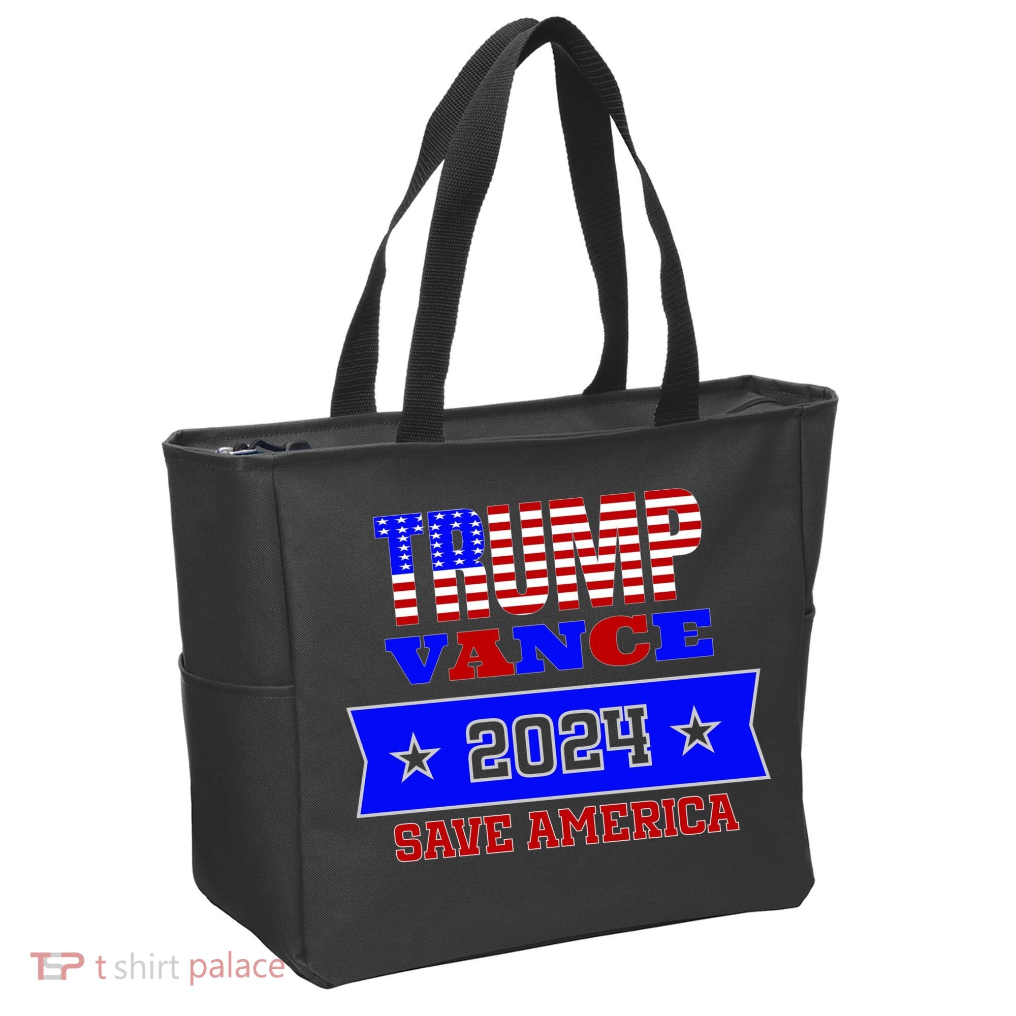 Trump Vance 2024 Save America Tote Bag