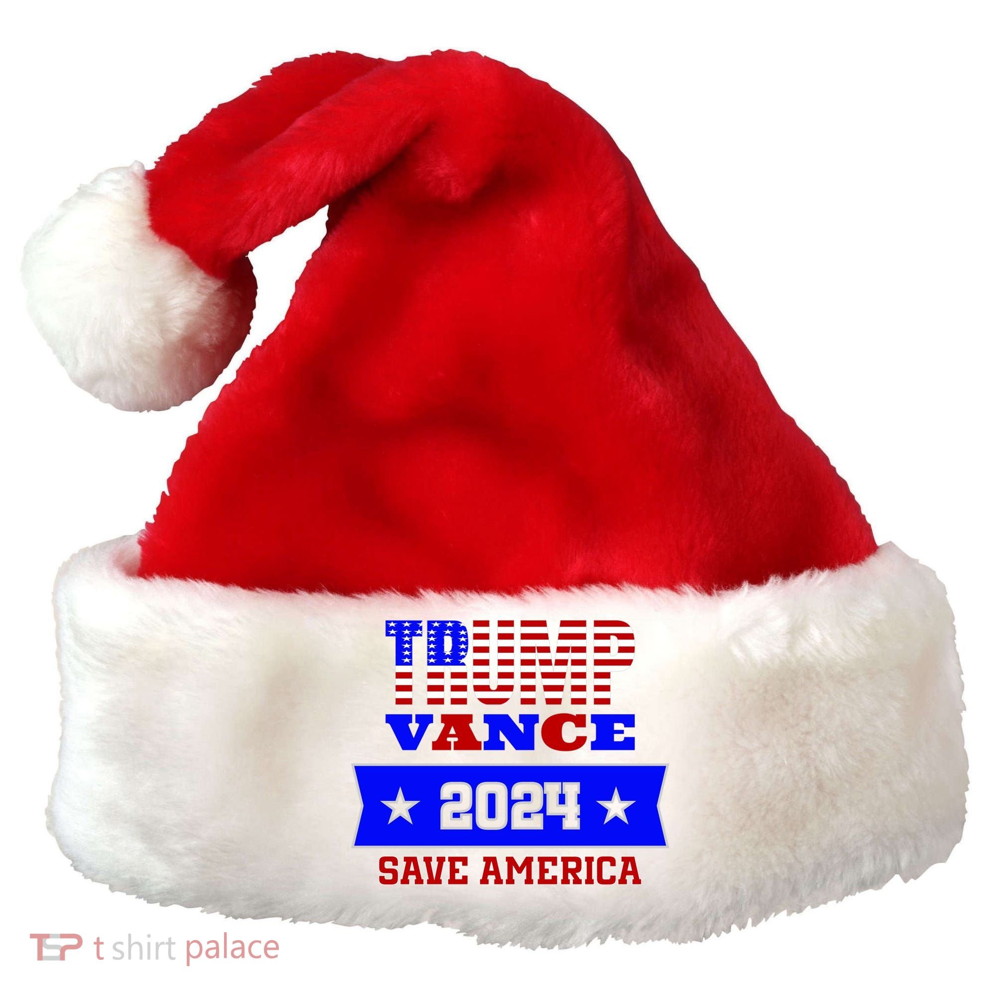 Trump Vance 2024 Save America Santa Hat