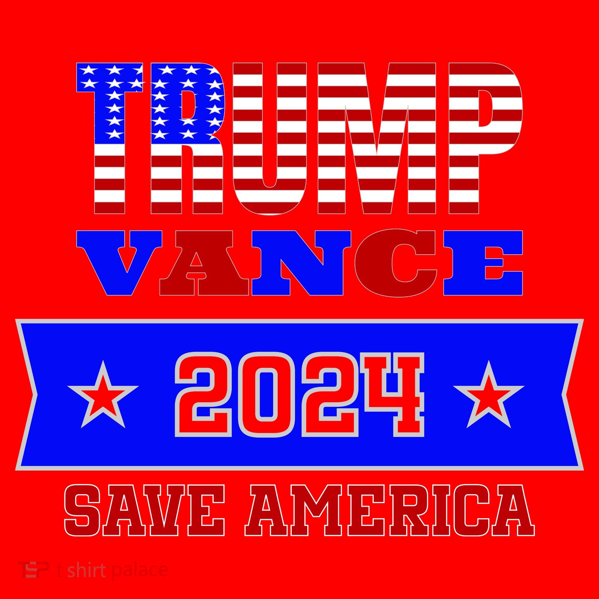 Trump Vance 2024 Save America Santa Hat