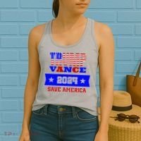 Trump Vance 2024 Save America Women's Tank Top thumb 2